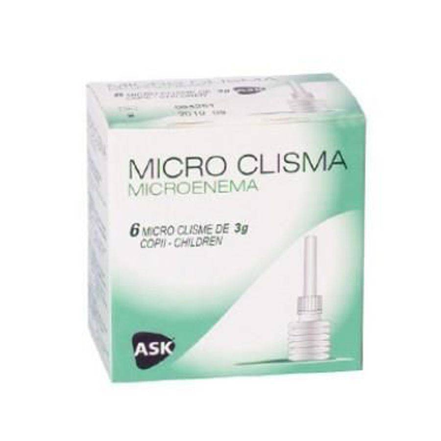 Micro Clisma Microenema pentru copii, 6 flacoane, Amc Pharma